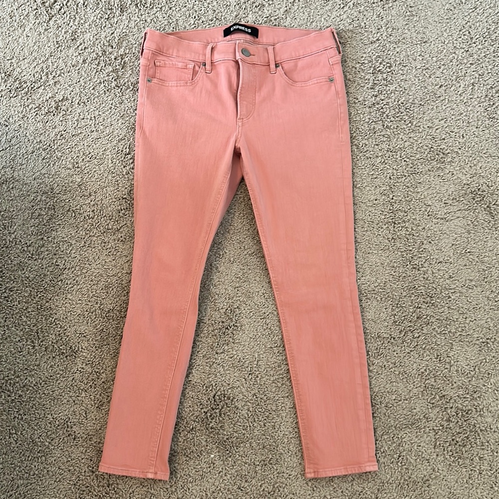 Pink Denim Jeans